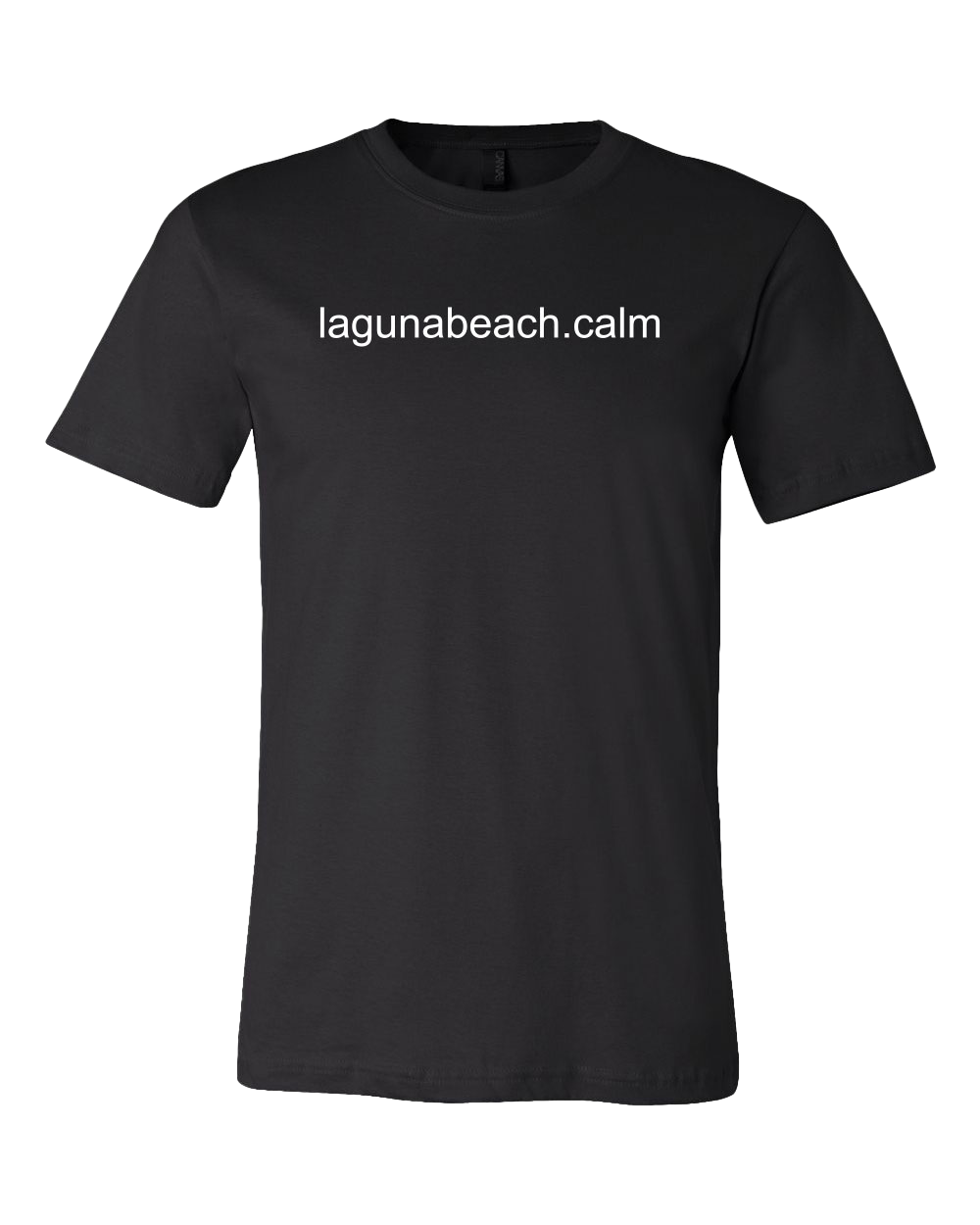 Laguna Beach Calm Unisex Tee - Black
