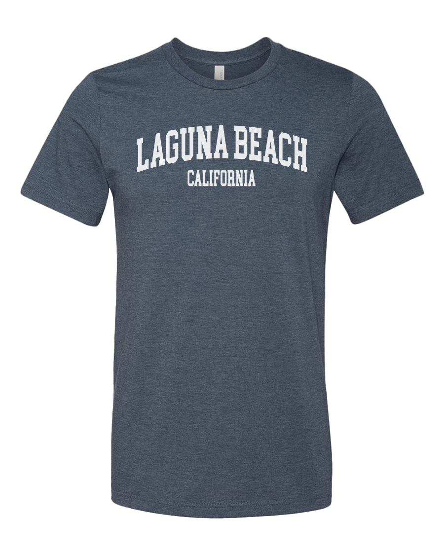Laguna Arch Unisex T-shirt - Heather Navy