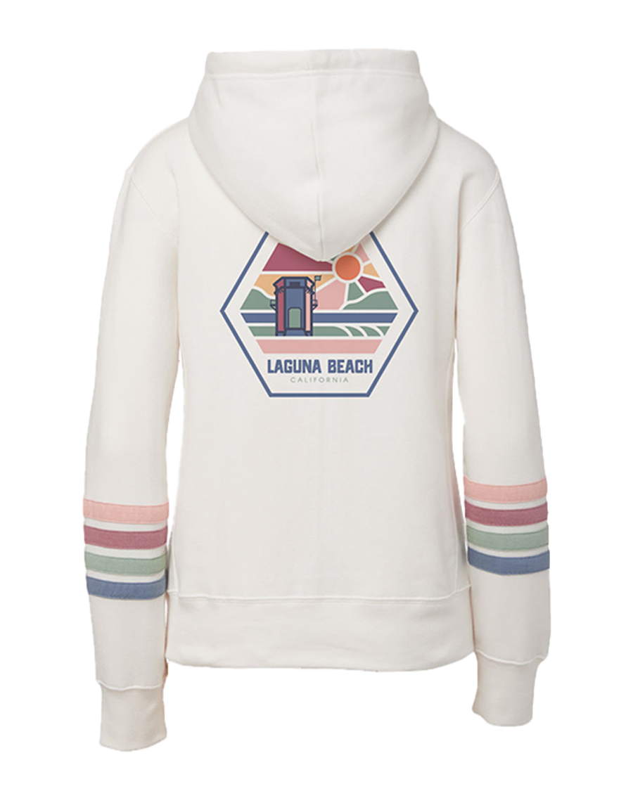 Tower Hexagon Women's Zip Hoodie