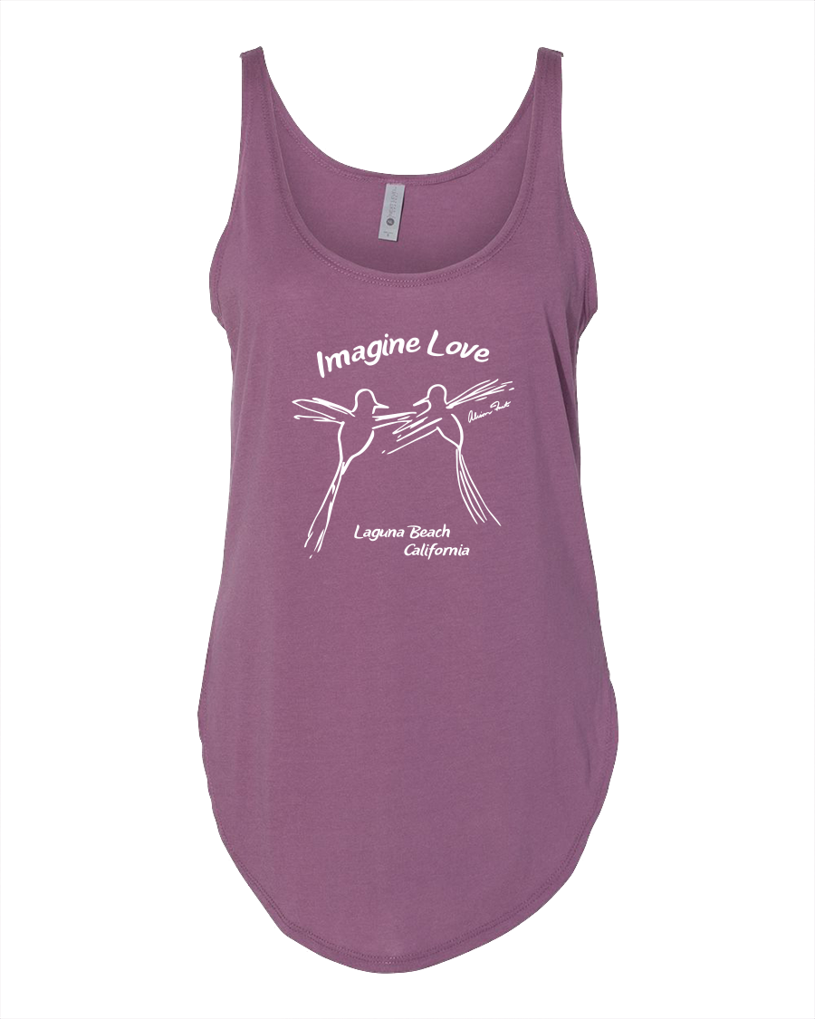 Hummingbirds Tank Top - Shiraz