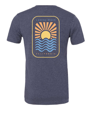 LB Sunset T-shirt - Heather Navy