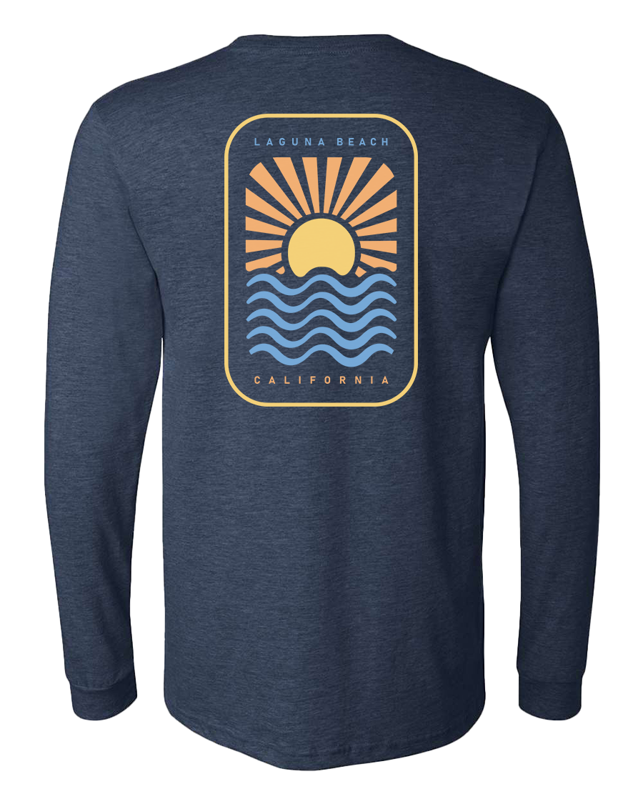 LB Sunset Long Sleeve - Heather Navy