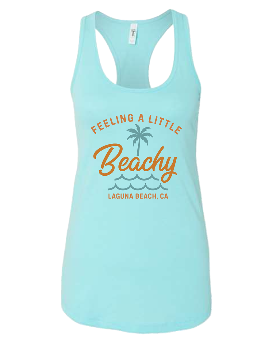 Little Beachy Women's Racerback Tank Top