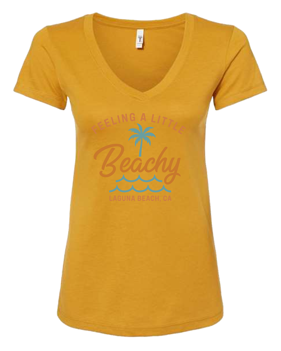 Little Beachy Women's V-neck Tee