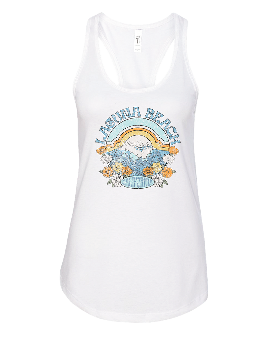 Split Peak Racerback Tank