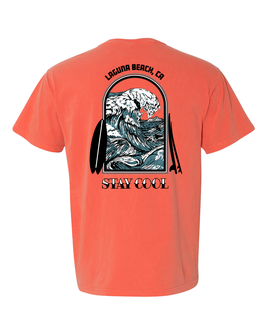 Stay Cool T-shirt - Bright Salmon