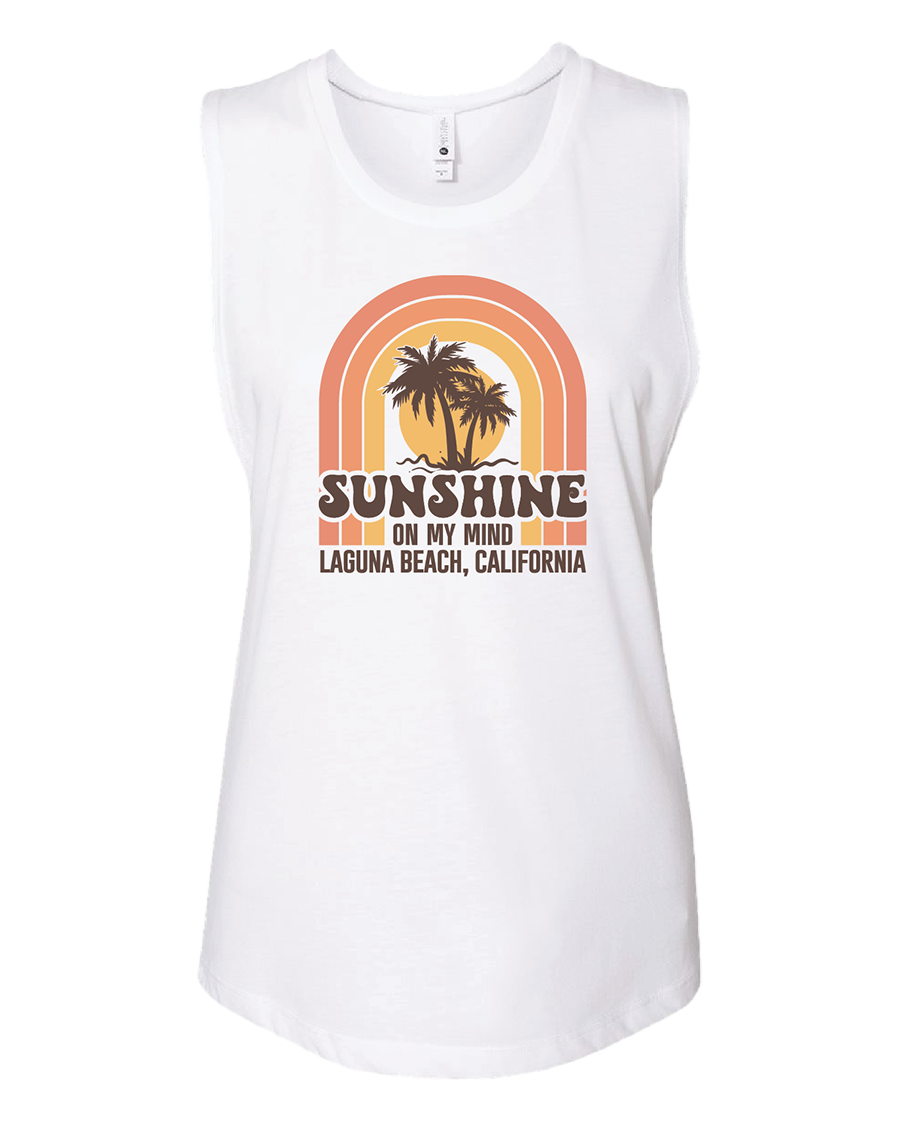 Sunshine On My Mind Muscle Tank
