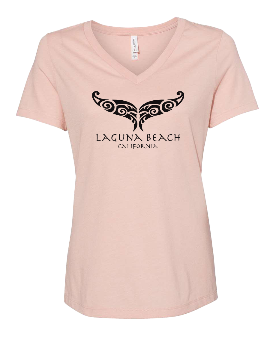 Tribal Whale Tail Relaxed Tee