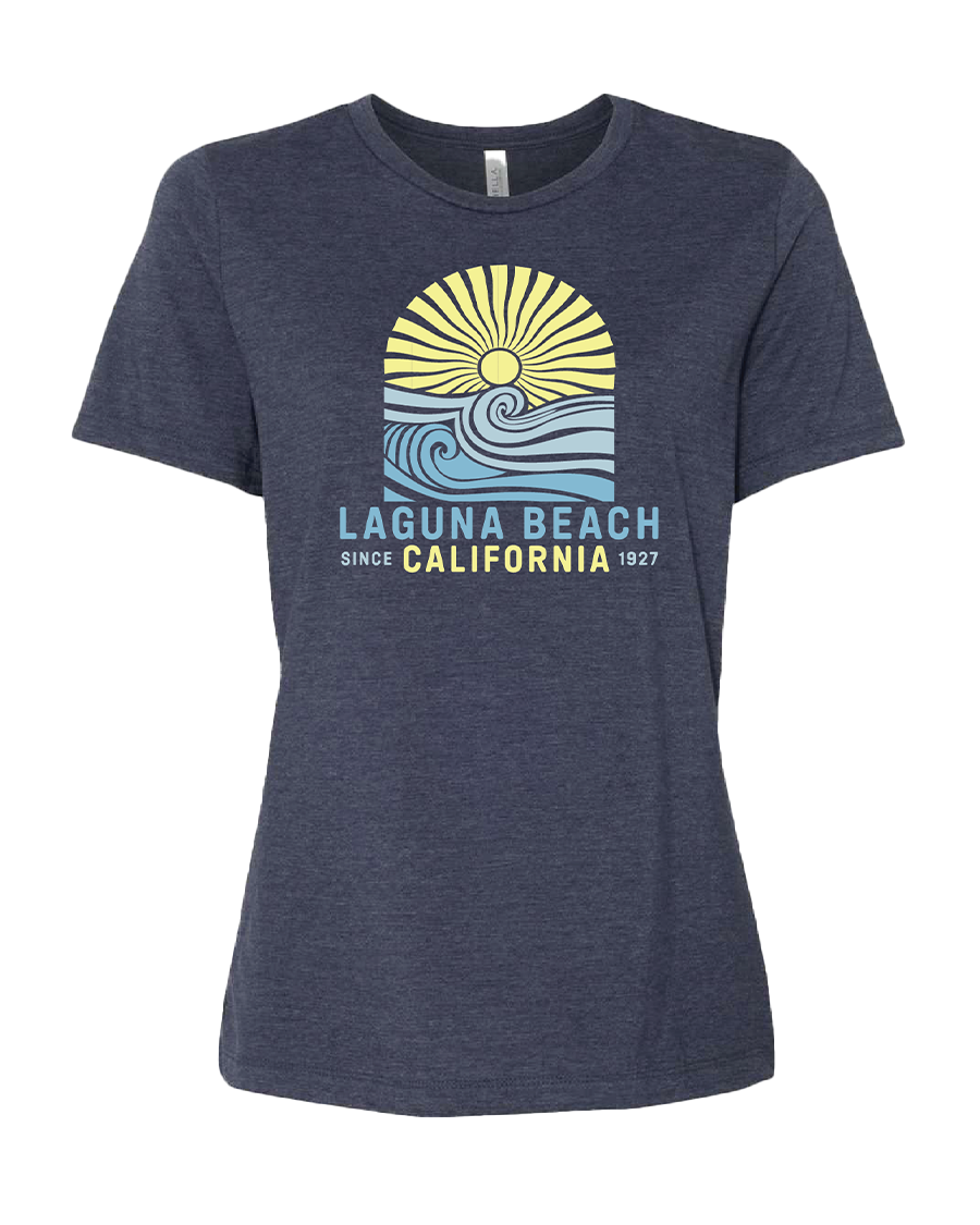 Waves of Happiness Boyfriend Tee