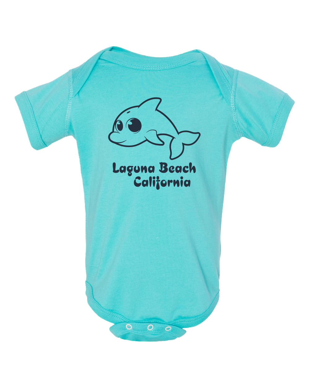 Dolphin Toon Onesie - Caribbean