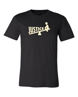 Justice Unisex Tee - Black