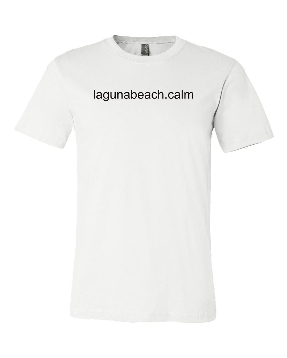 Laguna Beach Calm Unisex Tee - White