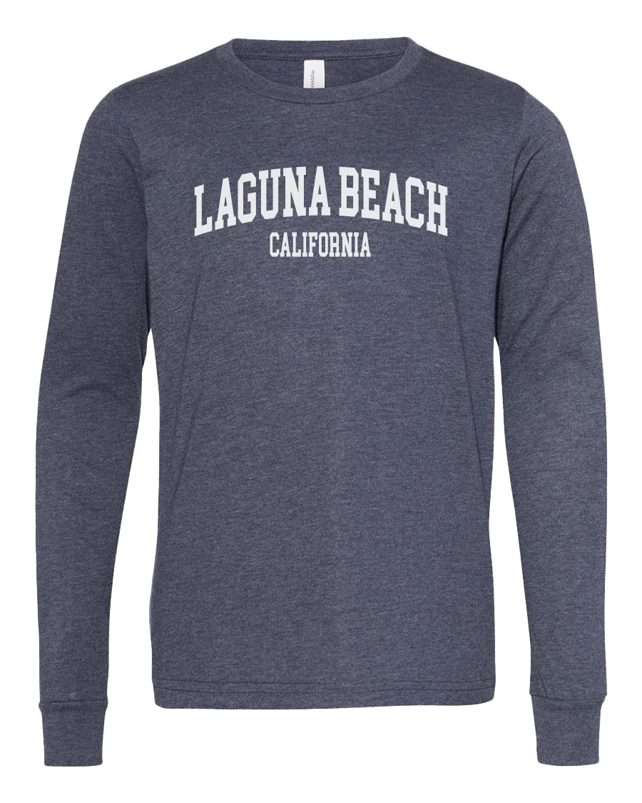Laguna Arch Youth Long Sleeve - Heather Navy