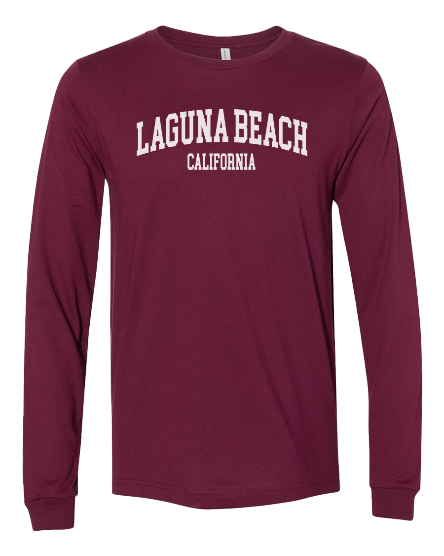 Laguna Arch Long Sleeve - Maroon