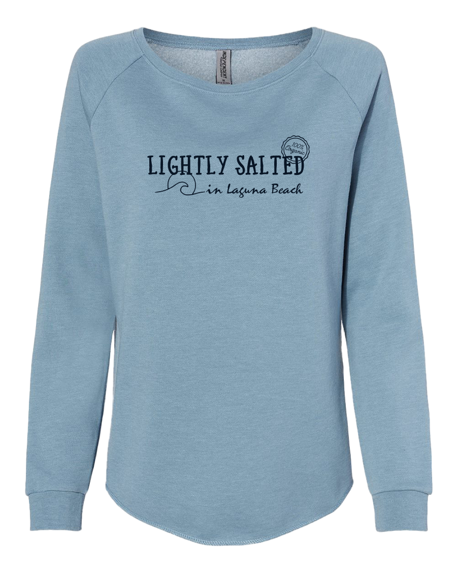 Lightly Salted Crewneck Sweatshirt - Misty Blue